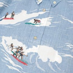 reynspooner レインスプーナー　0126-5818 SUMM OF '66 0198)CHAMBRAY BLUE  Spooner Cloth Pull over画像