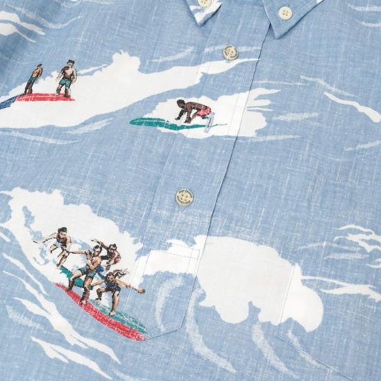 reynspooner レインスプーナー　0126-5818 SUMM OF '66 0198)CHAMBRAY BLUE  Spooner Cloth Pull over画像