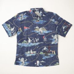 reynspooner レインスプーナー　0126-5459 PAC CUPCLASSIC BTN DOWN  0005)NAVY  Spooner Cloth Pull over画像
