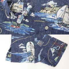 reynspooner レインスプーナー　0126-5459 PAC CUPCLASSIC BTN DOWN  0005)NAVY  Spooner Cloth Pull over画像