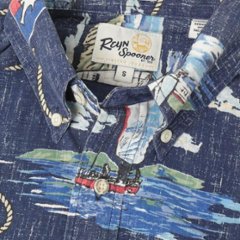 reynspooner レインスプーナー　0126-5459 PAC CUPCLASSIC BTN DOWN  0005)NAVY  Spooner Cloth Pull over画像