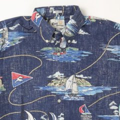 reynspooner レインスプーナー　0126-5459 PAC CUPCLASSIC BTN DOWN  0005)NAVY  Spooner Cloth Pull over画像