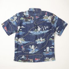 reynspooner レインスプーナー　0126-5459 PAC CUPCLASSIC BTN DOWN  0005)NAVY  Spooner Cloth Pull over画像