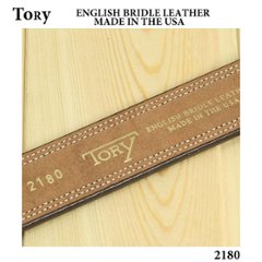 トリー tory 本革　レザーベルト　Stitiched Belt  A Brass Roller Buckle   2180画像