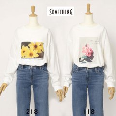 サムシング something SOMETHING ST619 ロングTシャツ　ROUND HEM TEEの画像