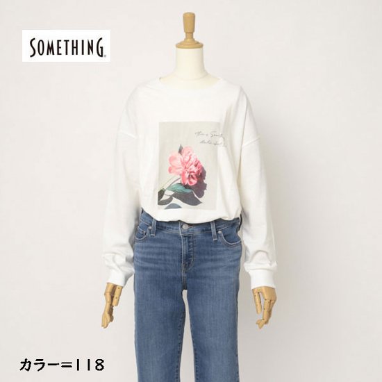 サムシング something SOMETHING ST619 ロングTシャツ　ROUND HEM TEE画像