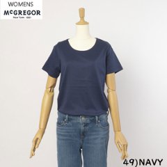 McGREGOR　マクレガー　レディース 311722201 無地 接触涼感 UVカット　汗じみ防止 天竺素材画像