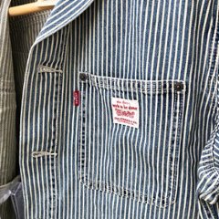 Levi's リーバイス サンライズトラッカージャケット ヒッコリーストライプ A4820-00 07）RAILROAD画像