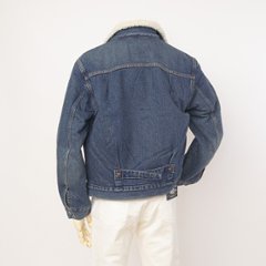 LEVI'S リーバイス a4882-0000 TYPE 1 SHERPA TRUCKER  リラックスフィット 裏地ボア素材 サイドポケット 優れた保湿性画像