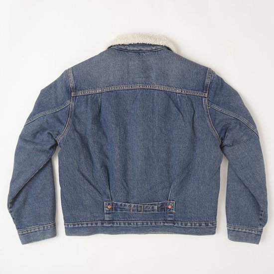 LEVI'S リーバイス a4882-0000 TYPE 1 SHERPA TRUCKER  リラックスフィット 裏地ボア素材 サイドポケット 優れた保湿性画像