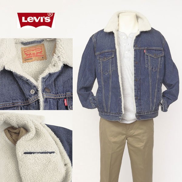 Levi's リーバイス 16365-0162 デニムジャケット TYPE 3 SHERPA