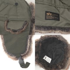 Alpha アルファ　tz3052 パイロットキャップ フライトキャップ ALPHA INDUSTRIES キャンプ  アウトドア 画像