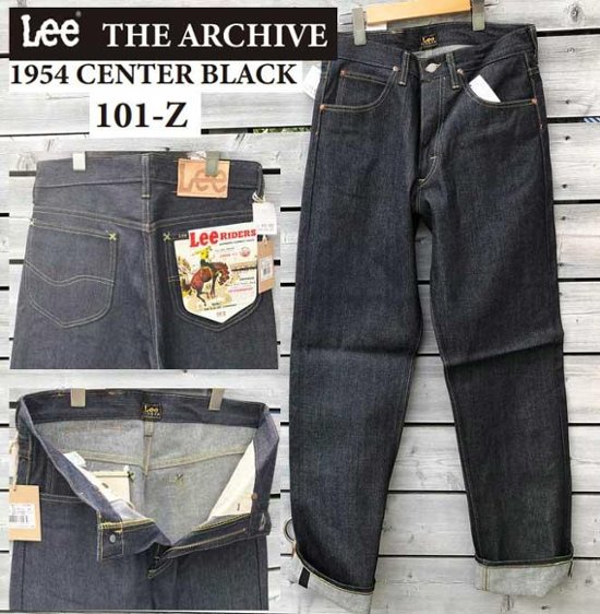 Lee アーカイブ 1954モデル　 LM6341  89(Rigid)  Riders101-Z　1954Model   Left Hand　Selvedge　Denim ジップフライ画像