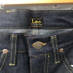 Lee アーカイブ 1954モデル　 LM6341  89(Rigid)  Riders101-Z　1954Model   Left Hand　Selvedge　Denim ジップフライ画像