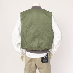 ALPHA アルファ ta0692 MA-1 ベスト バルーンシルエット バルーンシルエット FLIGHT NYLON画像