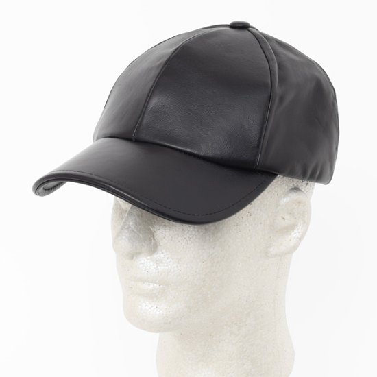 Schott ショットLEATHER　B.B CAP 782-2974003  010）BLACK  ラムレザー　羊革 3129154画像