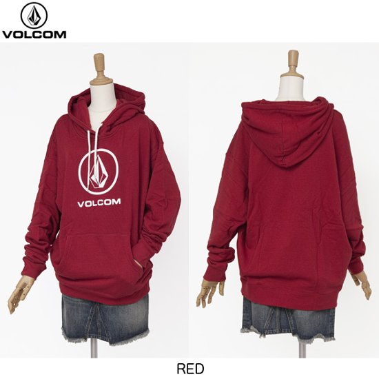 VOLCOM Circle Stone Big Fleece　ビックシルエットパーカー　ユニセックス　男女兼用画像