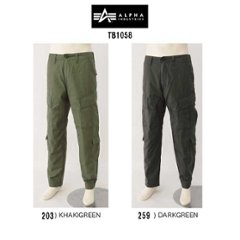 ALPHA アルファ コンバット カーゴパンツ/COMBAT CARGO TB1058 203.259の画像