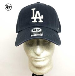 47 ロサンゼルス Dodgers ドジャース キャップ cap メジャーリーグ 帽子 野球帽　Vintage Navyの画像