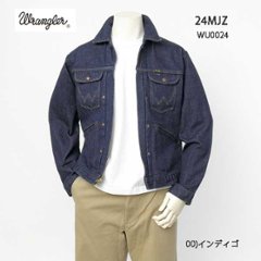 Wrangler ラングラー WU0024-00 デニム ジャケット 24MJZ 4ポケット アクションプリーツ の画像