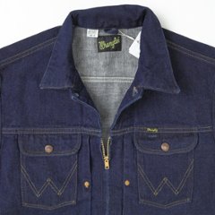 Wrangler ラングラー WU0024-00 デニム ジャケット 24MJZ 4ポケット アクションプリーツ 画像