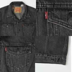 リーバイス　Levi's ザ トラッカー ジャケット ブロウアウェイ デニムジャケット Gジャン  The Trucker Jacket  72334-0584  84)BLOW AWAY　ブラック　画像