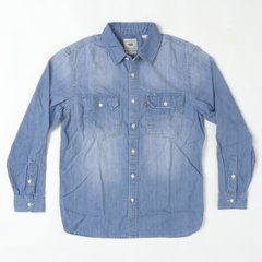 LEVI'S リーバイス　JACKSON ワーカーシャツ 19573-02 デニムシャツ オーバーシャツ リラックスシルエット ユーティリティポケット 画像