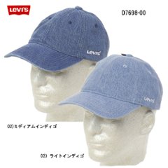 LEVI'S リーバイ　ベースボールキャップ D7589-00 デニム生地 帽子 キャップの画像