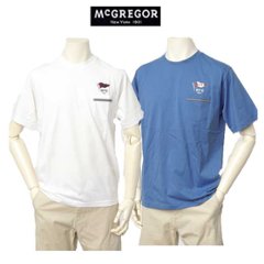 McGREGOR マクレガー 111723505 メンズ 半袖 Tシャツ プリントシャツ マクレガーフラッグ Teeの画像