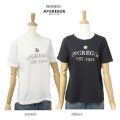 McGREGOR　マクレガー　レディース ロゴプリントT　ウィメンズ プリントTシャツ 半袖 夏服 　MW72-6310の画像