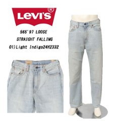 LEVI'S リーバイス a7221-0001 565'97 LOOSE STRAIGHT FALLING メンズ ルーズ ストレート L30の画像