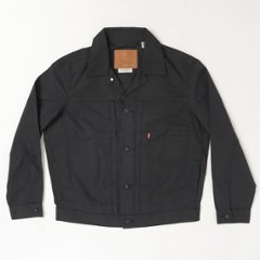 Levi's リーバイス TYPE I トラッカージャケット ブラック a3174-00 02)ブラック メンズ アウター ノンデニム画像