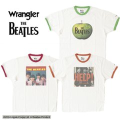 Ｗrangler The BeatlesとWranglerのコラボTシャツ WT9022  Beatles Ringer Tee  BeatlesX Wrangler　コラボの画像