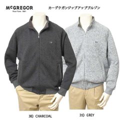 マクレガー　40％OFF SALE　111813603 フルジップブルゾントレーナー 38）CHARCOAL　35）GREYの画像