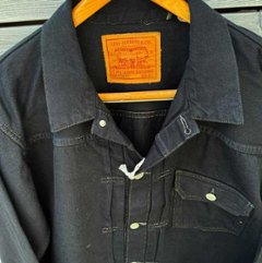 1936年Model   506ＸＸ  Type-ⅠJacket  ファーストモデル 70506-00 0033E-0000　オーバーダイブラック染め　ブルガリア製　ブラックデニム　Gジャン画像