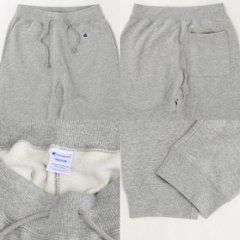 チャンピオン（champion) 裏起毛スウェットパンツ 　ワンポイントロゴ   C3-Q205画像