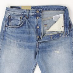 LEVI'S VINTAGE CLOTHING リーバイス ヴィンテージ クロージング 1955年モデル 501XX 50155-0093 ダメージ リメイク加工 リペア メンズ ジーンズ 画像