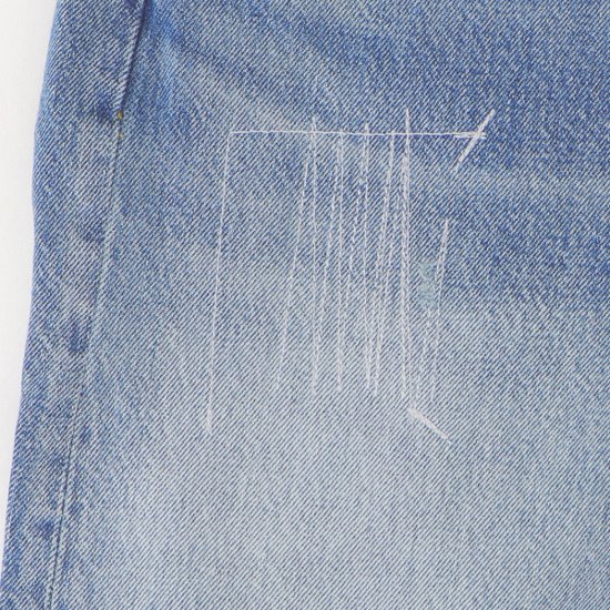 LEVI'S VINTAGE CLOTHING リーバイス ヴィンテージ クロージング 1955年モデル 501XX 50155-0093 ダメージ リメイク加工 リペア メンズ ジーンズ 画像