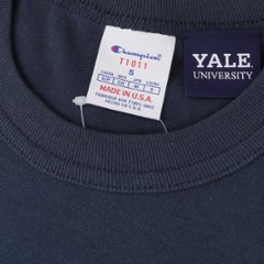 Champion チャンピオン 米国製　USA製 C5-B306 YALE ショートスリーブTシャツ トップス 半袖 米国製 USA T1011画像