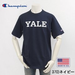 Champion チャンピオン 米国製　USA製 C5-B306 YALE ショートスリーブTシャツ トップス 半袖 米国製 USA T1011画像