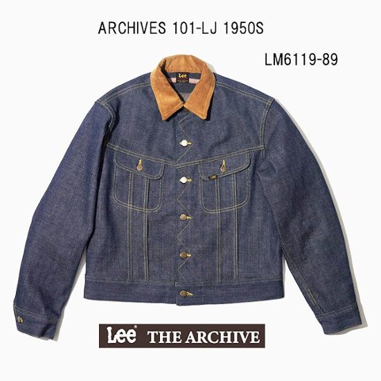 入荷！Lee アーカイブ/ストームライダー LM6119　1950's Model 101LJ　Lee ARCHIVES STORM RIDERS  画像