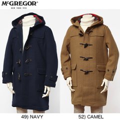 McGREGOR(マグレガー)メンズ 　ダッフルコート　119129601　/アメカジ　ネイビー　キャメルの画像