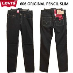 リーバイス LEVI'S  606 ジーンズ original pencil straight ブラック 後染め deadstock デッドストック メンズ の画像