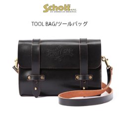 Schott ショット LEATHER TOOL BAG 782-5976006 牛革　09）Black　日本製の画像