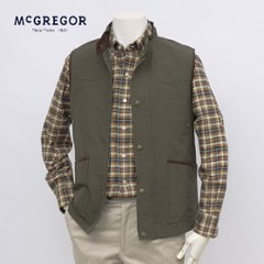 McGREGOR マグレガー 111105602メンズ ベスト 7ポケット 軽量 秋 カジュアル 紳士 の画像