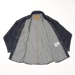 Levi's リーバイス ツイストシャケット　シャケット TWIST SHACKET 003M1-00 01）ミディアムンディゴ　02）インディゴ  ドロップショルダー シャツジャケット画像