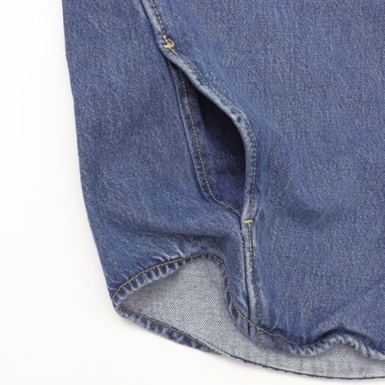 Levi's リーバイス ツイストシャケット　シャケット TWIST SHACKET 003M1-00 01）ミディアムンディゴ　02）インディゴ  ドロップショルダー シャツジャケット画像