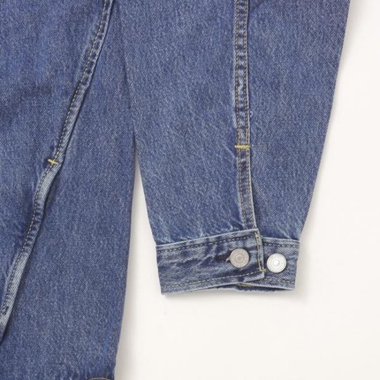 Levi's リーバイス ツイストシャケット　シャケット TWIST SHACKET 003M1-00 01）ミディアムンディゴ　02）インディゴ  ドロップショルダー シャツジャケット画像