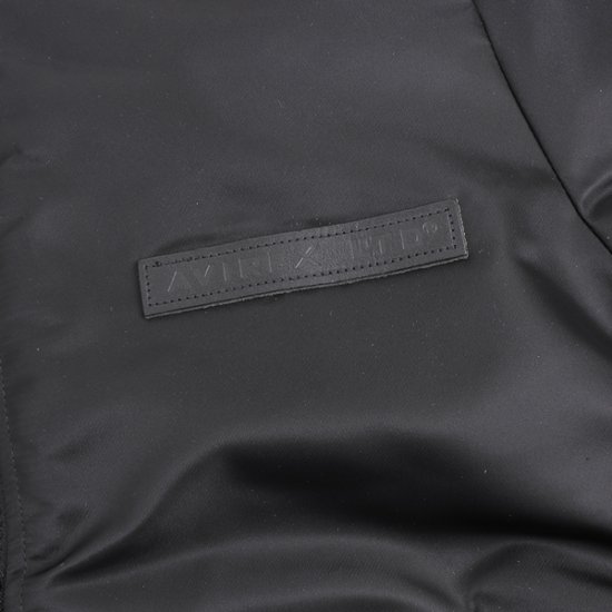 AVIREX アヴィレックス 783-5952601 50th Anniversary MA-1 シグネチャービッグロゴ レディース アウター リバーシブル 中綿 画像