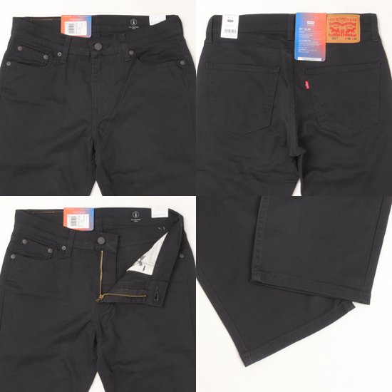 LEVI'S リーバイス 511 04511-3378 メンズ パンツ ジーンズ スリム ストレッチ small-e オールシーズン BLACK画像